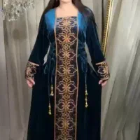 ماکسی مخمل الماس وقدیفه|لباس|آبادان, |دیوار