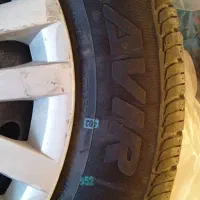 فروش ۴ عدد تایر لاستیک دسته دوم رینگ ۱۴|قطعات یدکی و لوازم جانبی|ایرانشهر, |دیوار