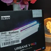 رم klev urbane v RGB 48g dual 6000 cl30 white