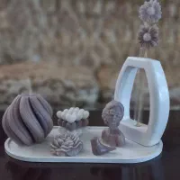 شمع و سنگ مصنوعی
