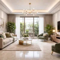 106متر-2خواب-فول-سالن-پرده-خور-جنت-آباد-شمالی