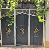 درب آهنی ماشین رو ویلا،باغ و حیاط خانه|مصالح و تجهیزات ساختمان|تهران, خانی آباد نو شمالی|دیوار