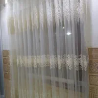 دوعدد پرده|پرده، رانر، رومیزی|رشت, پیرکلاچای|دیوار