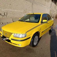 تاکسی سمند EF7 دوگانه سوز شرکتی در حد نو|خودرو سواری و وانت|مرودشت, بیست متری بیمارستان|دیوار