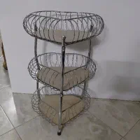 جا سیب پیازی استیل سه طبقه