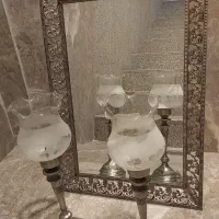 آینه و شمعدان