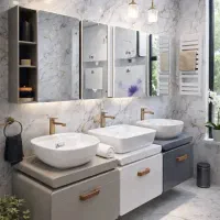 کابین-دستشور**تولید روشویی فرنگی/فلاش تانک