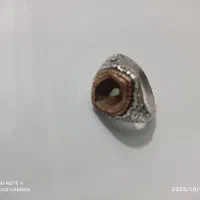 انگشتر نقره مردانه بدون سنگ