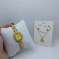 ست ساعت وگردنبند زنانه