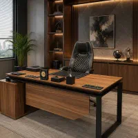 میز و نیم ست اداری مال 356789 ghotr