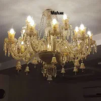 عرضه لوستر با ک ا ر ا ت (منزل و تالار)|لوستر و چراغ آویز|قزوین, |دیوار