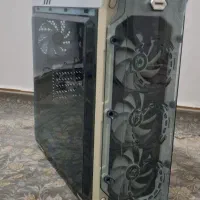 کیس گیمینگ با مانیتور و لوازم جانبی|رایانه رومیزی|بهارستان, |دیوار