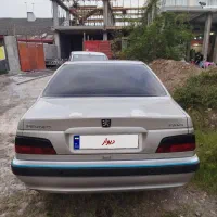 پژو پارس تقریبا بی رنگ درحد