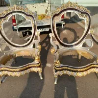 رنگ کاری مبل صندل سرویس خواب بوفه ورق طلا کوبی