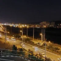 آپارتمان ویو ابدی/سالن بزرگ /دو بالکن
