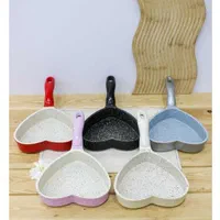 تابه چدنی داخل گرانیت رژیمی قلبی تابه پنکیک قابلمه