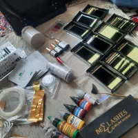 وسایل کاشت مژه با برند ملینا مادر مژه