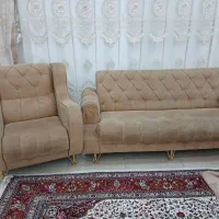 مبل راحتی چهار نفری مناسب برای بنگاه و آرایشگاه