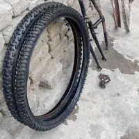 دوعدد تایر کوهستانی ۲۶ وماشه شارزمان
