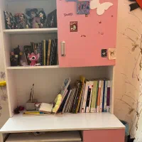 کتابخانه و میز تحریر