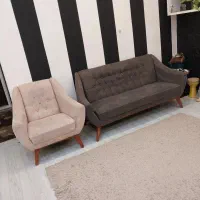 مبلمان چستر ۷نفره با کوسن