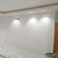 گچ کاری و ابزار زنی و نقاشی|خدمات پیشه و مهارت|بجنورد, |دیوار