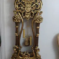 ساعت چوبی ورق طلا|ساعت دیواری و تزئینی|تهران, شهرک چیتگر|دیوار