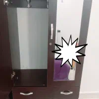 کمد قد آینه دار چهار کشو|جاکفشی، کمد، دراور|کهنوج, |دیوار