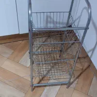 استند قابلمه وسبد سیب زمینی و پیاز|آبچکان و نظمدهنده ظروف|زاهدان, |دیوار