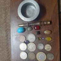 تعدادی سنگ سکه چاقو