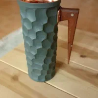 پارچ و لیوان مسی