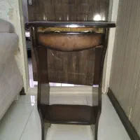 میز تلفن و عسلی چوبی