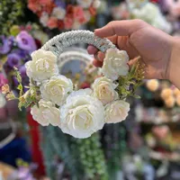 حلقه گل مصنوعی|گل مصنوعی|تهران, بازار|دیوار