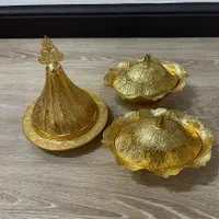 قندان طلایی میوه خوری