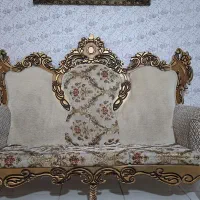 مبل 7 نفره سالم با جلو مبلی ها