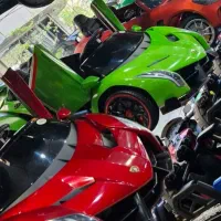 شارژی کودکانه+ ماشین شارژی +موزیکال کنترلی//