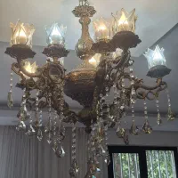لوستر آنتیک شاه عباسی فرشته