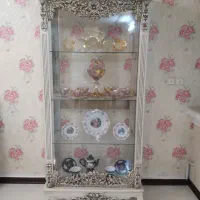 ویترین نو آینه شمعدان|بوفه، ویترین، کنسول|گلبهار, شهر جدید گلبهار|دیوار