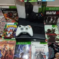ایکس باکس360 xbox کاملاسالم درحدنو.۲دسته+هارد500GB