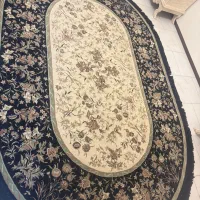 فرش بیضی بزرگ