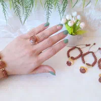 دستبند و انگشتر رنگ ثابت|بدلیجات|سنندج, |دیوار