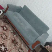 مبل 7نفره کاملا سالم|مبلمان خانگی و میز عسلی|رشت, یخسازی|دیوار
