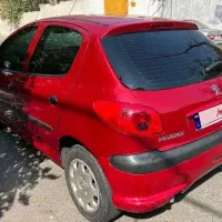 پژو ۲۰۶ مدل ۸۹ قرمز آلبالویی|خودرو سواری و وانت|آفتاب, |دیوار