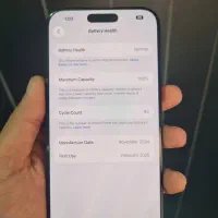 16 پرو مکس باتری 100 Za مشابه صفر با گارانتی|موبایل|رشت, منظریه|دیوار