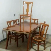 ناهار خوری ، صندلی ، میز، گل میز