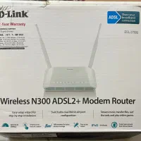مودم روتر ADSL2 Plus بی‌سیم N300 دی-لینک DSL-2750U