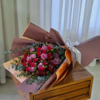 دسته گل باکس گل