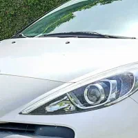 پژو ۲۰۷ فول. سقف پانوراما رینگ فولادی سفید، صفر