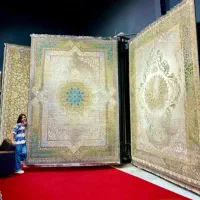 فرش 1500شانه شارخ|فرش|شیراز, ریشمک|دیوار
