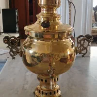 سماور برنزی ۶لیتری